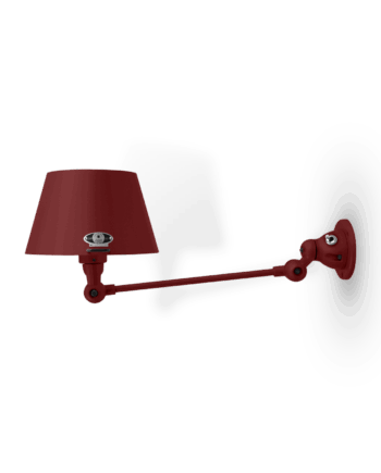 Aicler Aid301 Væglampe Fra Jield Burgundy Mat - Jieldé Lampoo