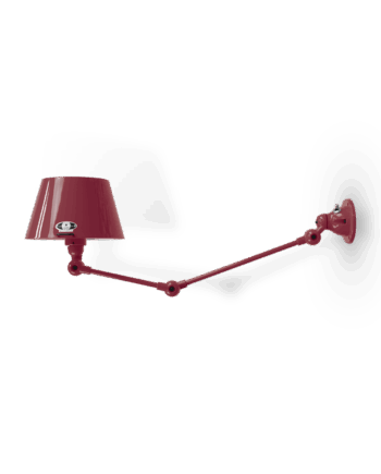 Aicler Aid371 Væglampe Fra Jield Burgundy Blank - Jieldé Lampoo