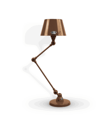 Aicler Aid373 Bordlampe Fra Jield Copper Hammered Blank - Jieldé Lampoo