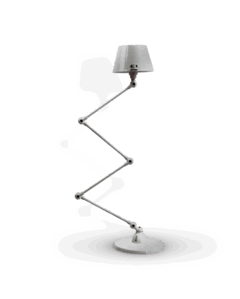 Aicler Aid433 Gulvlampe Fra Jield Brushed Steel Blank - Jieldé Lampoo