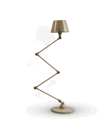 Aicler Aid433 Gulvlampe Fra Jield Pearl Beige Blank - Jieldé Lampoo