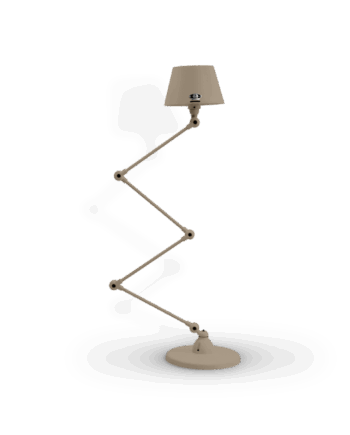 Aicler Aid433 Gulvlampe Fra Jield Pearl Beige Mat - Jieldé Lampoo