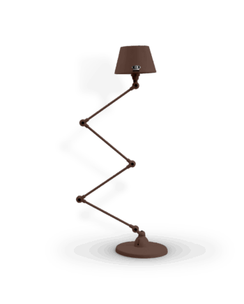Aicler Aid433 Gulvlampe Fra Jield Chocolate Mat - Jieldé Lampoo