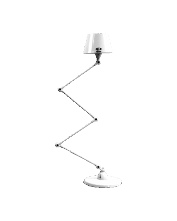 Aicler Aid433 Gulvlampe Fra Jield Chrome Blank - Jieldé Lampoo