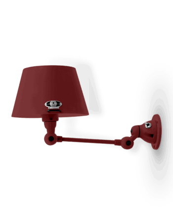 Aicler Aid701 Væglampe Fra Jield Burgundy Mat - Jieldé Lampoo