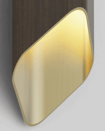 Ako 420 Væglampe Fra Astro Lighting Bronze Guld - Astro Lampoo