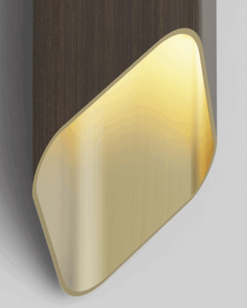 Ako 600 Væglampe Fra Astro Lighting Bronze Guld - Astro Lampoo