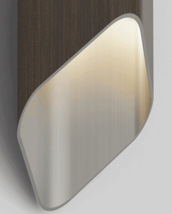 Ako 420 Væglampe Fra Astro Lighting Bronze Sølv - Astro Lampoo