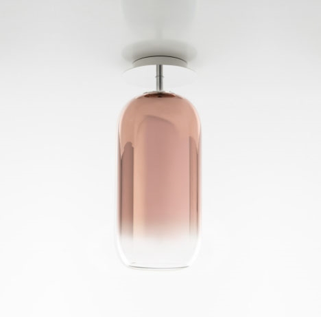 Gople Loftlampe Kobber - Artemide Lampoo - 8052993063984