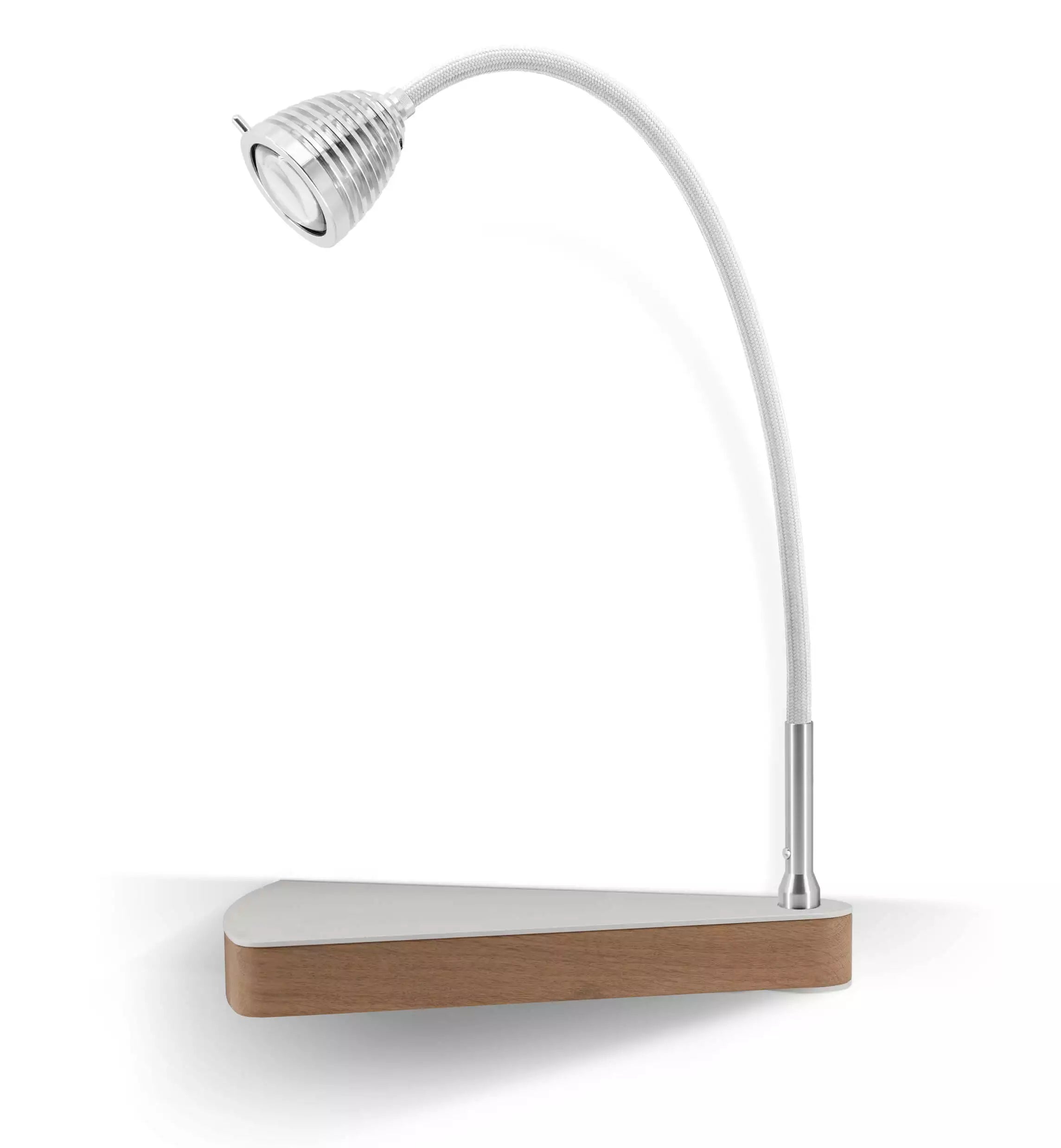 Hvid Wattson Væglampe Less More Aluminium - Less N More Lampoo