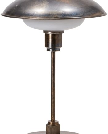 Antik Brun Bordlampe House Doctor Boston Ø30 H42 Jern Glas - House Doctor Lampoo  - 5707644810679