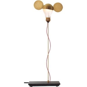 Ricchi Poveri Toto Bordlampe Messing - Ingo Maurer Lampoo - 4251545418966