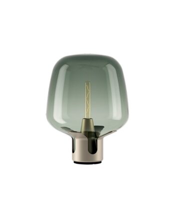 Flar Medium Bordlampe Pearl Turquoise - Lodes Lampoo