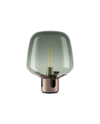 Flar Medium Bordlampe Terra Turquoise - Lodes Lampoo