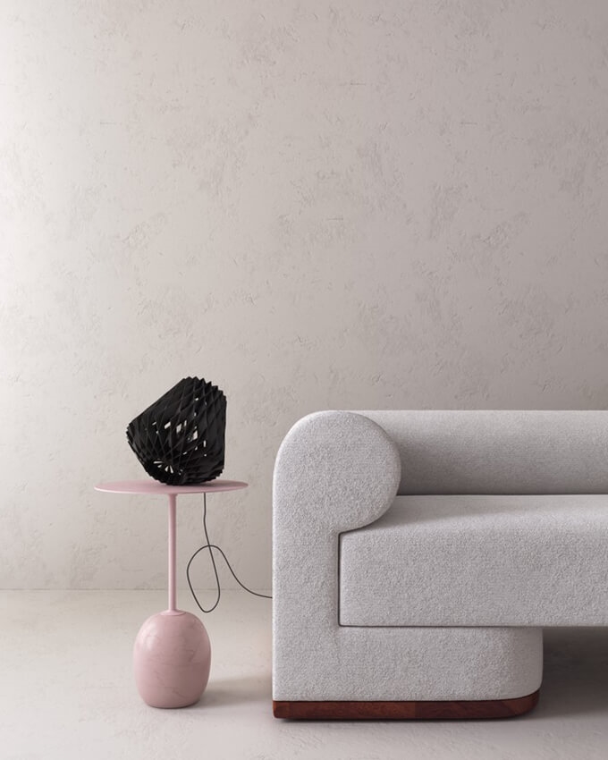 Sort Signature Bordlampe - Pilke Lampoo - 7350033001622