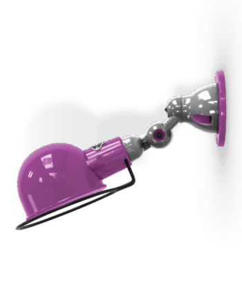 Signal Si300 Væglampe Fra Jield Violet Fuchsia Poleret Blank - Jieldé Lampoo