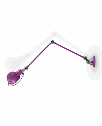 Signal Si331 Væglampe Fra Jield Violet Fuchsia Poleret Blank - Jieldé Lampoo