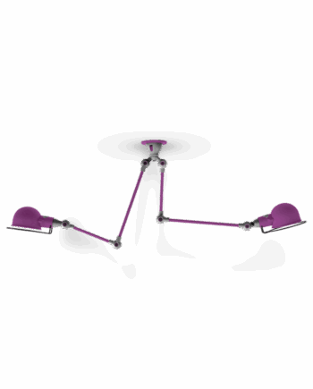 Signal Sky3773 Loftlampe Fra Jield Violet Fuschia Blank Poleret - Jieldé Lampoo