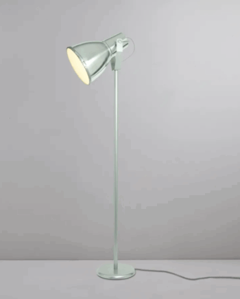 Stirrup Gulvlampe Original Btc Poleret Aluminium - Original Btc Lampoo