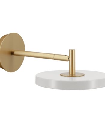 Alu / Silver Asteria Væglampe Kort Nuance Mist Umage - Umage Lampoo  - 5710302022765