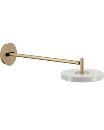 Alu / Silver Asteria Væglampe Lang Nuance Mist Umage - Umage Lampoo  - 5710302022833