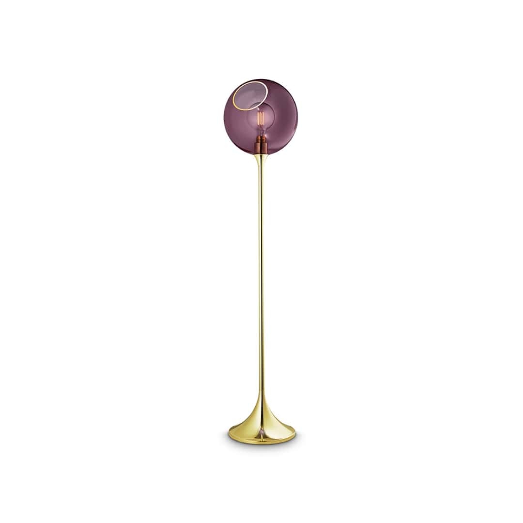 Lilla Ballroom Gulvlampe Purple Rain Design - Design By Us Lampoo  - 5713874227651