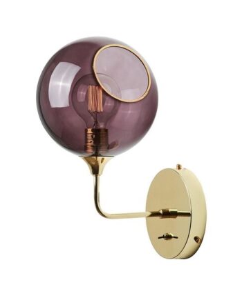 Lilla Ballroom The Wall Væglampe Purple - Design By Us Lampoo  - 5713874227453