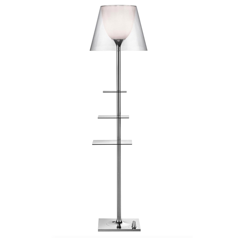 Bibliotheque National Gulvlampe Transparent - Flos Lampoo - 8059607001035