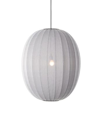 Alu / Silver Knit Wit Høj Loftlampe Silver Made Hand - Made By Hand Lampoo  - 5710780655011