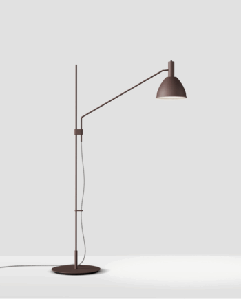 Bauhaus 90f Gulvlampe Lumini Brun - Lumini Lampoo