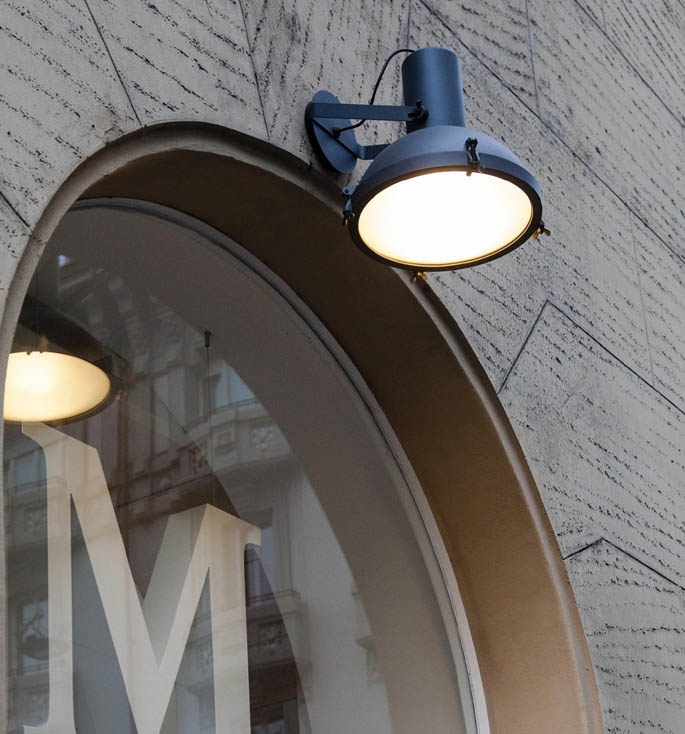 Projecteur 365 Outdoor Væglampe Blå - Nemo Lampoo