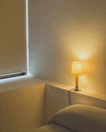 Basica Minima Bordlampe Bronze Beige - Lampoo