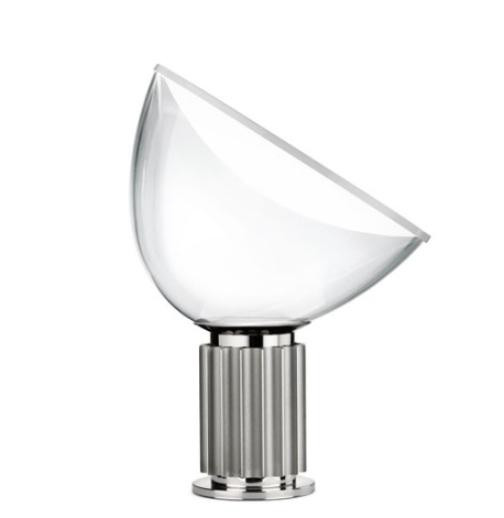 Taccia Bordlampe Sølv - Flos Lampoo - 8059607006733